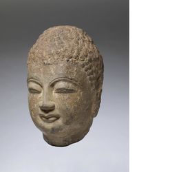 Kopf eines Buddhas